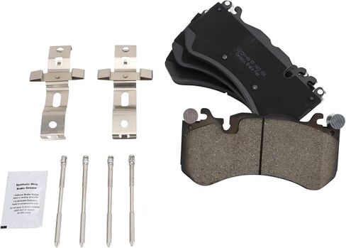 Front and Rear Brake Pad Set Ceramic Compatible with 2014-2018 Audi RS7 in Saudi Arabia
