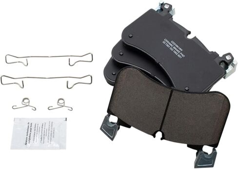 Front and Rear Brake Pad Set Ceramic Hardware Compatible with 2018-2019 Land Rover Range Rover Sport in Saudi Arabia