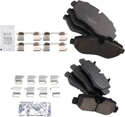 Brake Pads Ceramic Compatible with 2016-2019 Mercedes-Benz Metris in Saudi Arabia
