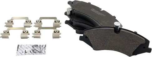 Front and Rear Brake Pad Set Ceramic Hardware Compatible with 2017 Land Rover Discovery 2014-2017 Range Rover 2014-2017 Range Rover Sport in Saudi Arabia