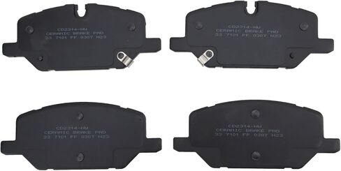 Brake Pads Ceramic Compatible with 2020 Chevrolet Equinox GMC Terrain in Saudi Arabia