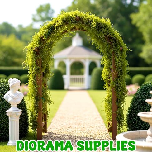 Warmtree Realistic Miniature Vines Simulation Vine Miniature Plants for DIY Mini Model Railway Fairy Garden Architecture Diorama Supplies Scenery Landscape Layout (Light Green) in Saudi Arabia