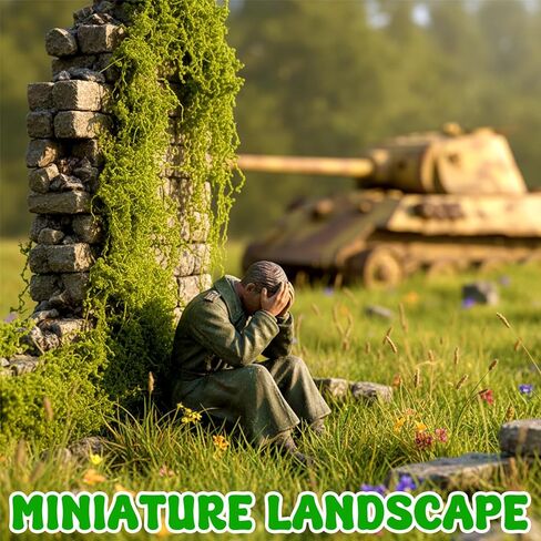 Warmtree Realistic Miniature Vines Simulation Vine Miniature Plants for DIY Mini Model Railway Fairy Garden Architecture Diorama Supplies Scenery Landscape Layout (Light Green) in Saudi Arabia