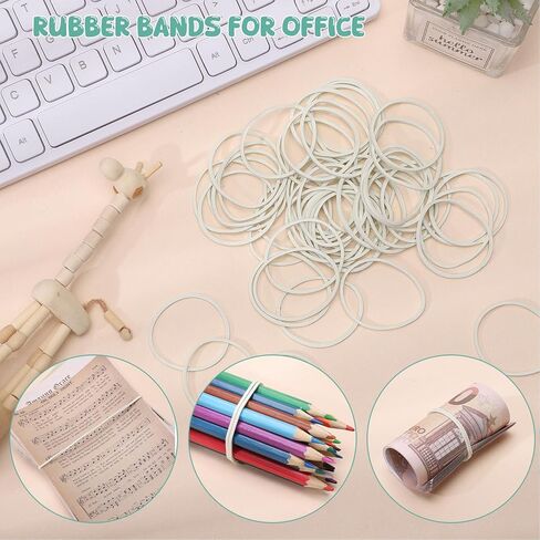 350 Pcs Paper Clips Binder Clip Assorted Sizes, Macaron Green Paper Clamps Office Clips Set Paperclips Rubber Bands Push Pins for Office and School Supplies in Saudi Arabia