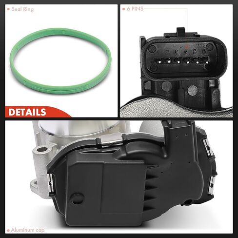 A-Premium Electronic Throttle Body Compatible with Jeep Compass 2007-2018, Patriot 2007-2017 & Dodge Journey 2009-2020, Avenger 2008-2014, Caliber 2007-2012 & Chrysler 200 2011-2014, Sebring 2007-2010 in Saudi Arabia