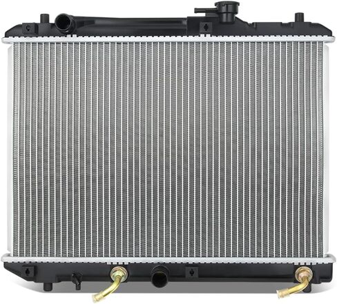 DNA Motoring OEM-RA-208 Factory Style Aluminum Cooling Radiator Replacement Compatible with Samurai 1985-1988 AT/MT, 14-3/4" W X 14-7/8" H X 1" D, 1-1/8" Inlet, 1-1/8" Outlet in Saudi Arabia