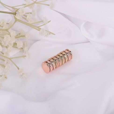 8pcs Strong Magnetic Hijab Pins, Multi-Purpose No-Snag Magnetic Scarf Clip Scarf Magnetic Clasp Head Scarf Magnets for Women Clothes Muslim (Gold, Pink) in Saudi Arabia