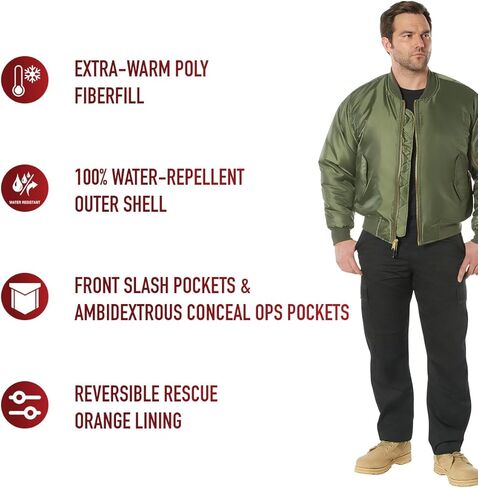 Rothco mens Men Covert Coat in Saudi Arabia