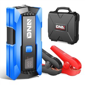 DNA MOTORING 12V 1500A 15000 mAh Portable Car Battery Jump Starter, Battery Pack Chargers, Jump Box， for Up to 7.0L Gas & 5.5L Diesel Engine TOOLS-00216 Blue in Kuwait
