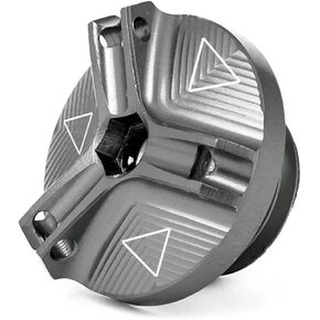 jininghaibo Motorcycle Accessories Oil Filler Cap Brake Fuel Tank Protector Compatible With Triumph Trident 660 Speed Triple R/S TIGER 800 900 1200 850(Grey-B) in Kuwait