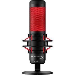 HyperX QuadCast 2 – USB Microphone for Gaming, Streaming and Podcasting, with On-Board Controls, LED Lighting, Removable Shock Mount, PC, Mac, PS5, PS4, USB-C - Black in Kuwait