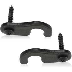 GRAND ORANGE 2pcs Taccom Sun Visor Clips Compatible with Jeep 2018 & Newer Jk, Jl, Jt Gladiator, Wrangler Black in Saudi Arabia
