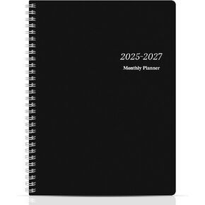 2026-2027 Monthly Planner, Calender Planner from Jan 2026 - Dec 2027, 24 Months for Planning with Habit Tracker, To-Do List, Goals,Summary ,7.5" x 10", Spiral Bindding for Personal Organizer and Office Supplies Pink in Kuwait