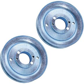 Caltric 48in Spindle Pulley Compatible with Scag Cheetah SCZ48V-23 SCZ48V-25 SCZ48V-691FX STC48V-25 / SCZ52V-28 SMVR-52V SCZ52V-730FX STC52A-21KA in Kuwait