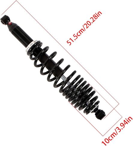 2 Pcs Front Shocks 706201110 Replacement for Can-Am Outlander 650 & 800 2010-2012 in Saudi Arabia