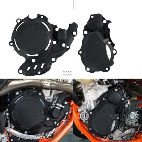 علبة المرافق، غطاء علبة المرافق مناسب لـ KTM EXC-F 350 250 2017-2023 XCF-W 350 2020-2022 Freeride 4T 250 F غطاء حماية علبة المرافق in Saudi Arabia