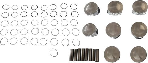 PartsFlow Pistons w/Rings fits 2009 2010 2011 2012 2013 2014 2015 2016 Chrysler Aspen Dodge 1500 2500 Jeep Ram 5.7L HEMI in Saudi Arabia