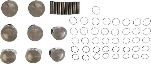 PartsFlow Pistons w/Rings fits 2009 2010 2011 2012 2013 2014 2015 2016 Chrysler Aspen Dodge 1500 2500 Jeep Ram 5.7L HEMI in Saudi Arabia