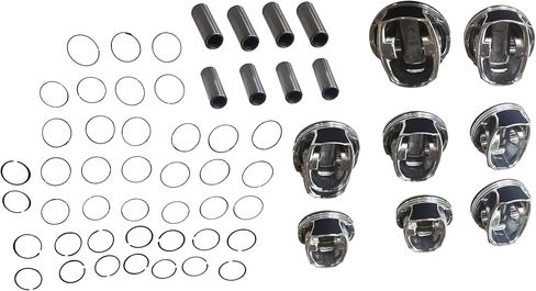 PartsFlow Pistons w/Rings fits 2009 2010 2011 2012 2013 2014 2015 2016 Chrysler Aspen Dodge 1500 2500 Jeep Ram 5.7L HEMI in Saudi Arabia