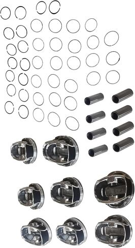 PartsFlow Pistons w/Rings fits 2009 2010 2011 2012 2013 2014 2015 2016 Chrysler Aspen Dodge 1500 2500 Jeep Ram 5.7L HEMI in Saudi Arabia