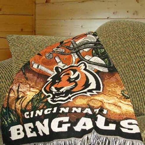 Northwest NFL Green Bay Packers Unisex-Adult Woven Tapestry Throw Blanket, 48" x 60", Home Field Advantage in Kuwait