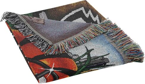 Northwest NFL Green Bay Packers Unisex-Adult Woven Tapestry Throw Blanket, 48" x 60", Home Field Advantage in Kuwait