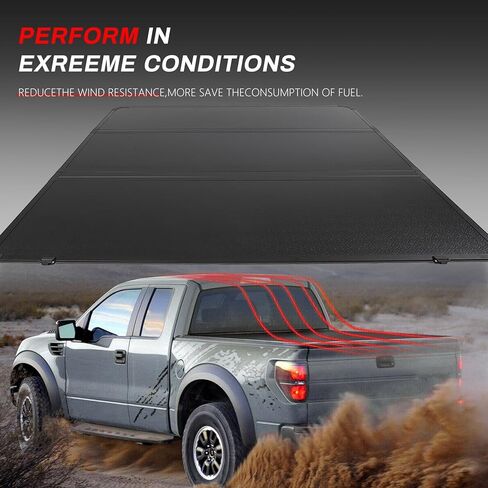 Suitable for 5 Ft Hard Tri-Fold Tonneau Cover for Nissan Frontier (2005-2025) - Durable, Weather-Resistant Truck Bed Protection in Saudi Arabia