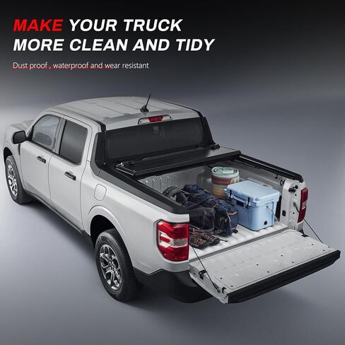Suitable for 5 Ft Hard Tri-Fold Tonneau Cover for Nissan Frontier (2005-2025) - Durable, Weather-Resistant Truck Bed Protection in Saudi Arabia