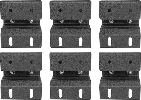 Hooke Road 6 Pcs Tonneau Cover Adapters Fit Bed Rack for Toyota Tacoma 2005-2023 2nd 3rd Gen Truck in Saudi Arabia
