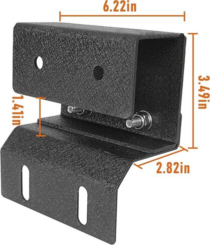 Hooke Road 6 Pcs Tonneau Cover Adapters Fit Bed Rack for Toyota Tacoma 2005-2023 2nd 3rd Gen Truck in Saudi Arabia
