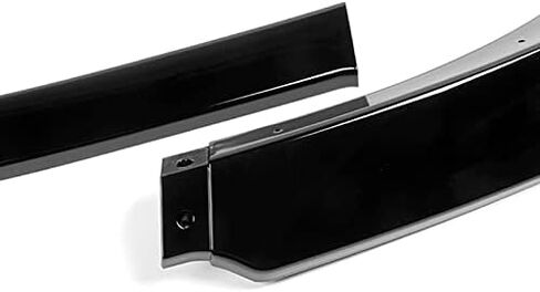 EPARTS 3 Pieces Style Front Bumper Lip Spoiler Splitter Chin Side Body Kit Trim Protection Compatible with 2010-2013 Chevy Camaro V6 Model Only (Painted Black) in Saudi Arabia
