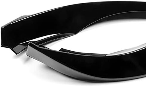 EPARTS 3 Pieces Style Front Bumper Lip Spoiler Splitter Chin Side Body Kit Trim Protection Compatible with 2010-2013 Chevy Camaro V6 Model Only (Painted Black) in Saudi Arabia