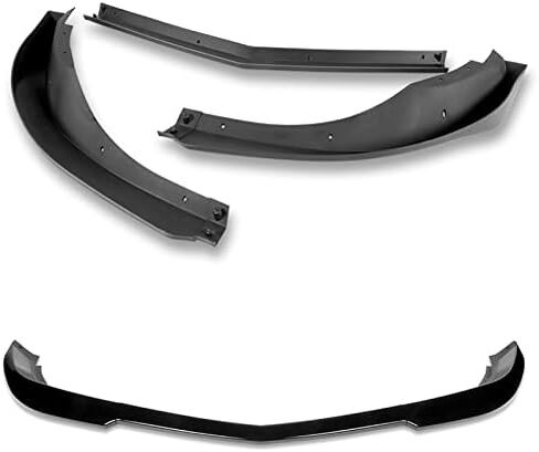 EPARTS 3 Pieces Style Front Bumper Lip Spoiler Splitter Chin Side Body Kit Trim Protection Compatible with 2010-2013 Chevy Camaro V6 Model Only (Painted Black) in Saudi Arabia