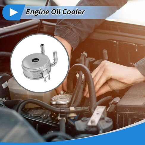 Engine Oil Cooler for Toyota 4Runner 1996-2002 Transmission Oil Cooler Trans Cooler No.1571062050 Stainless Steel 1 Pc Car in Saudi Arabia