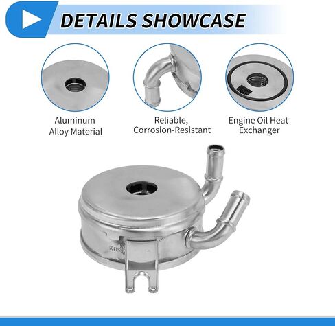 Engine Oil Cooler for Toyota 4Runner 1996-2002 Transmission Oil Cooler Trans Cooler No.1571062050 Stainless Steel 1 Pc Car in Saudi Arabia