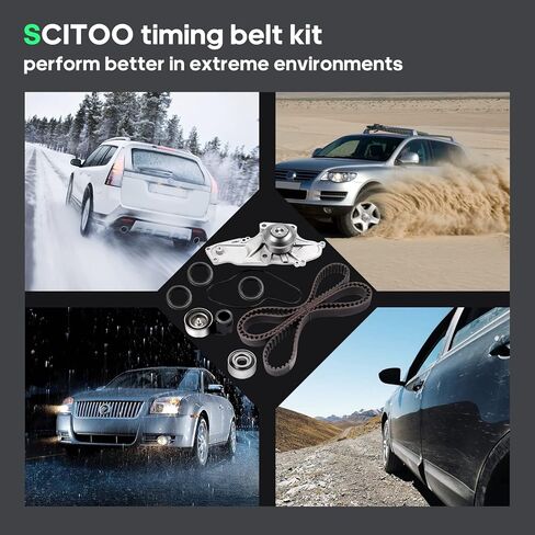 SCITOO مؤقت اشتعال عدة 2003-2018 لـ Acura ، 2005-2017 لهوندا ، 2004-2007 لـ Saturn 3.7L ، 3.2L ، 3L WPH045 in Saudi Arabia