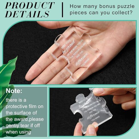 Employee Appreciation Awards for Coworker Acrylic Thank You Gift Employee of The Month May You Be Proud of The Work You Do Keepsake for Retirement Farewell Motivational in Saudi Arabia