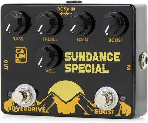Caline DCP-11 Andes Boost Overdrive Effect Pedal Dual Guitar Pedal in Kuwait