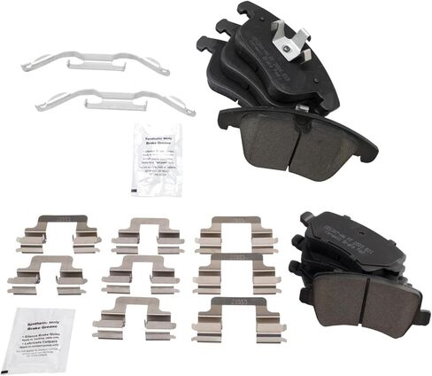 Brake Pads Ceramic Compatible with 2012-2015 Land Rover Range Rover Evoque 2011-2018 Volvo S60 2016-2018 S60 Cross Country 2007-2016 S80 2017-2018 V60 2008-2010 V70 2008-2016 XC70 in Saudi Arabia