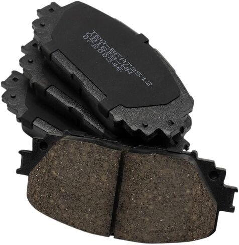 Front and Rear Brake Pad Set Ceramic Hardware Compatible with 2012-2018 Toyota Yaris in Saudi Arabia