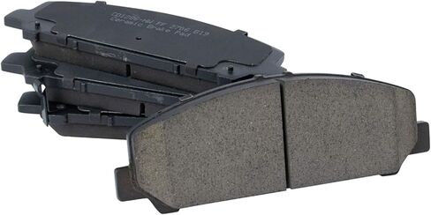 Front and Rear Brake Pad Set Ceramic Hardware Compatible with 2017-2021 Nissan Titan in Saudi Arabia