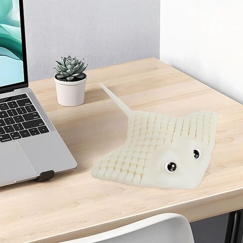 3D Printed Fish Model, 3D Printed Fidget Animals,3D Crystal Fish Flexible Joints Home Decor Executive Desk Toys,Home Office Decor Executive Desk Toys for Autism/ADHD (Candy) in Saudi Arabia