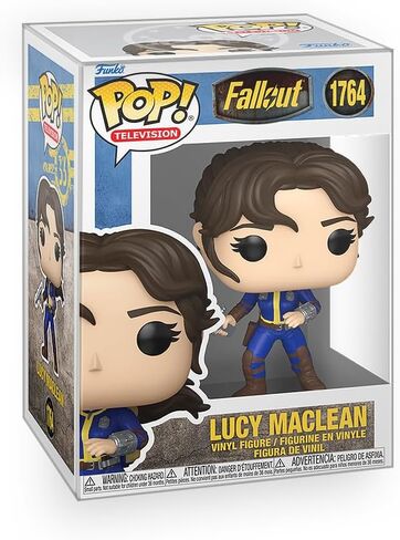 Pop TV: Fallout - Lucy MacLean Vinyl Figure Bundled with Box Protector Compatible for Funko in Saudi Arabia