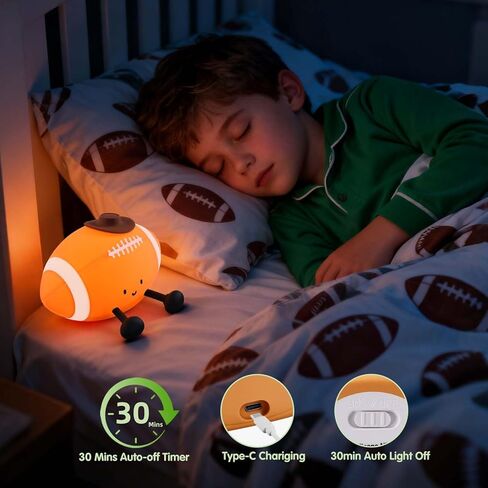 Cute Pumpkin Silicone Night Light - Funny Lamp, Dimmable, Rechargeable, Nursery Squishy Light for Breastfeeding, Room Décor in Saudi Arabia