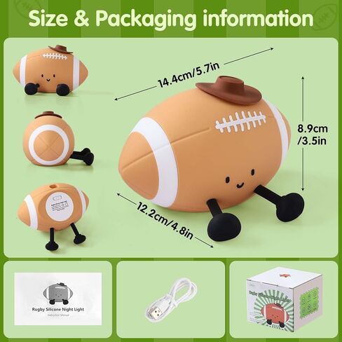 Cute Pumpkin Silicone Night Light - Funny Lamp, Dimmable, Rechargeable, Nursery Squishy Light for Breastfeeding, Room Décor in Saudi Arabia