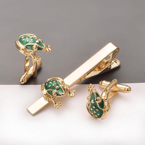 Cufflinks for Men Gold Cufflinks Bees Personalized Cufflinks Suitable for Wedding Party Jewelry Gift in Kuwait