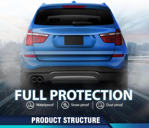 PIT66 Rear Bumper Reflector Left Driver Side Compatible with BMW F25 X3 Series sDrive28i xDrive28d xDrive28i xDrive35i 2015-2017 63257352209, 63 25 7 352 209 Red Len in Saudi Arabia