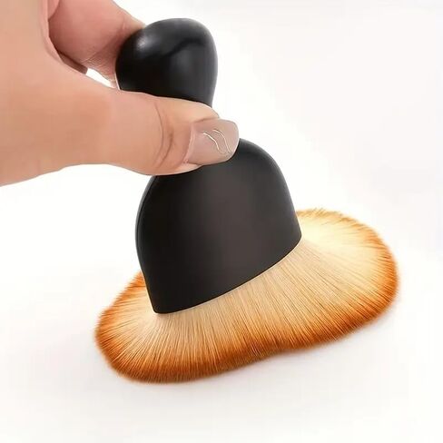 1PC Ultra - Soft Car Cleaning Brush for Interior Care, Black in Saudi Arabia