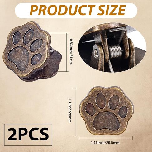 craspire 2pcs مجلة دفتر كليب صفحة حامل كليب العتيقة برونزية مخلب طباعة خمر الرجعية سبائك معدنية الزخرفية المجلدات أصحاب للمسافرين TN الفن يوميات القراءة الديكور الملحقات in Saudi Arabia