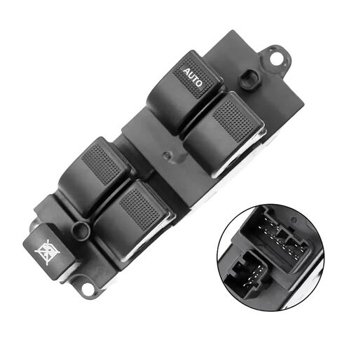 Car Front Left Electric Window Switch Glass Lifter Switch Button Compatible for Mazda 3 6 2003-2012 BL4E-66-350 BL4E-66-350A BL4E-66-350AL2 in Saudi Arabia